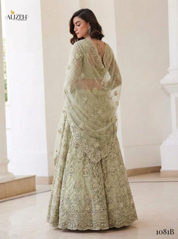 Alizeh Bridal Heritage Colours 1081 Lehenga choli retailers in Bangalore